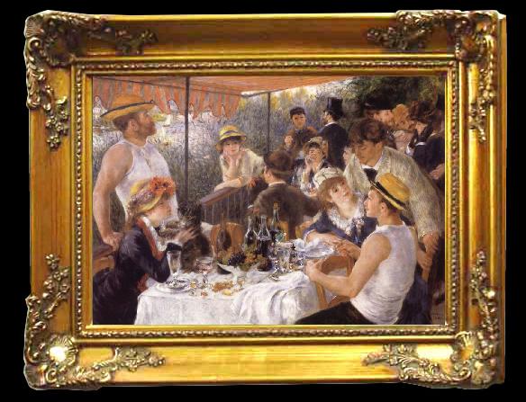 framed  Pierre-Auguste Renoir The Boottochtje, Ta092